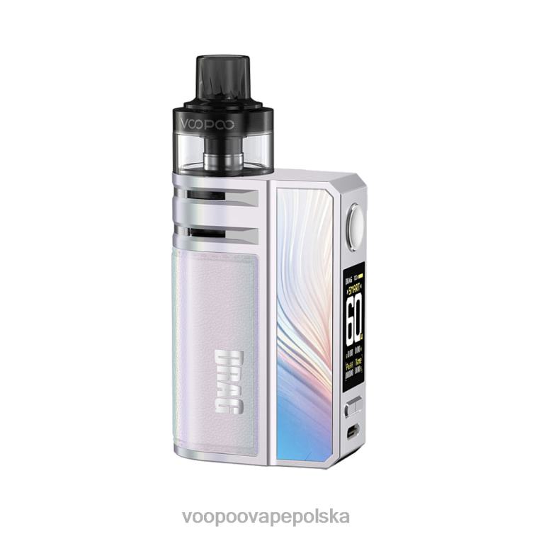 VOOPOO DRAG E60 zestaw pod tęczowe srebro R8680186 | VOOPOO Vape Drag Polska